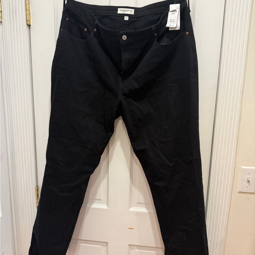Abercrombie & Fitch Black Flare Jeans